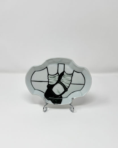 Mary Jane Plaque Dish